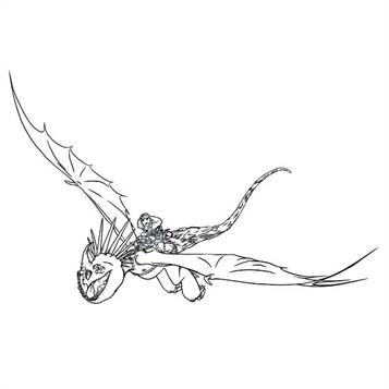 Kids-n-fun.de | 7 Ausmalbilder von Drachenzähmen leicht gemacht 2